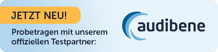 Audibene Banner