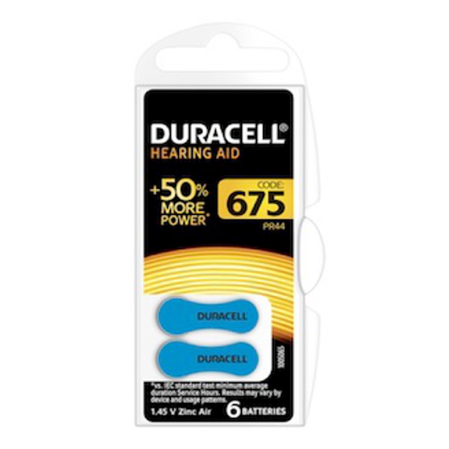 Duracell - 1 x 6 / 675er