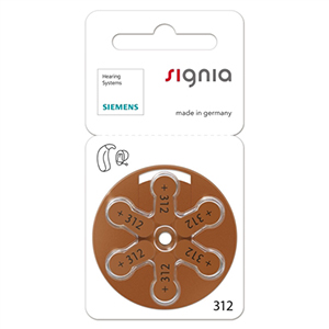Signia / Siemens - 1 x 6 / 312er